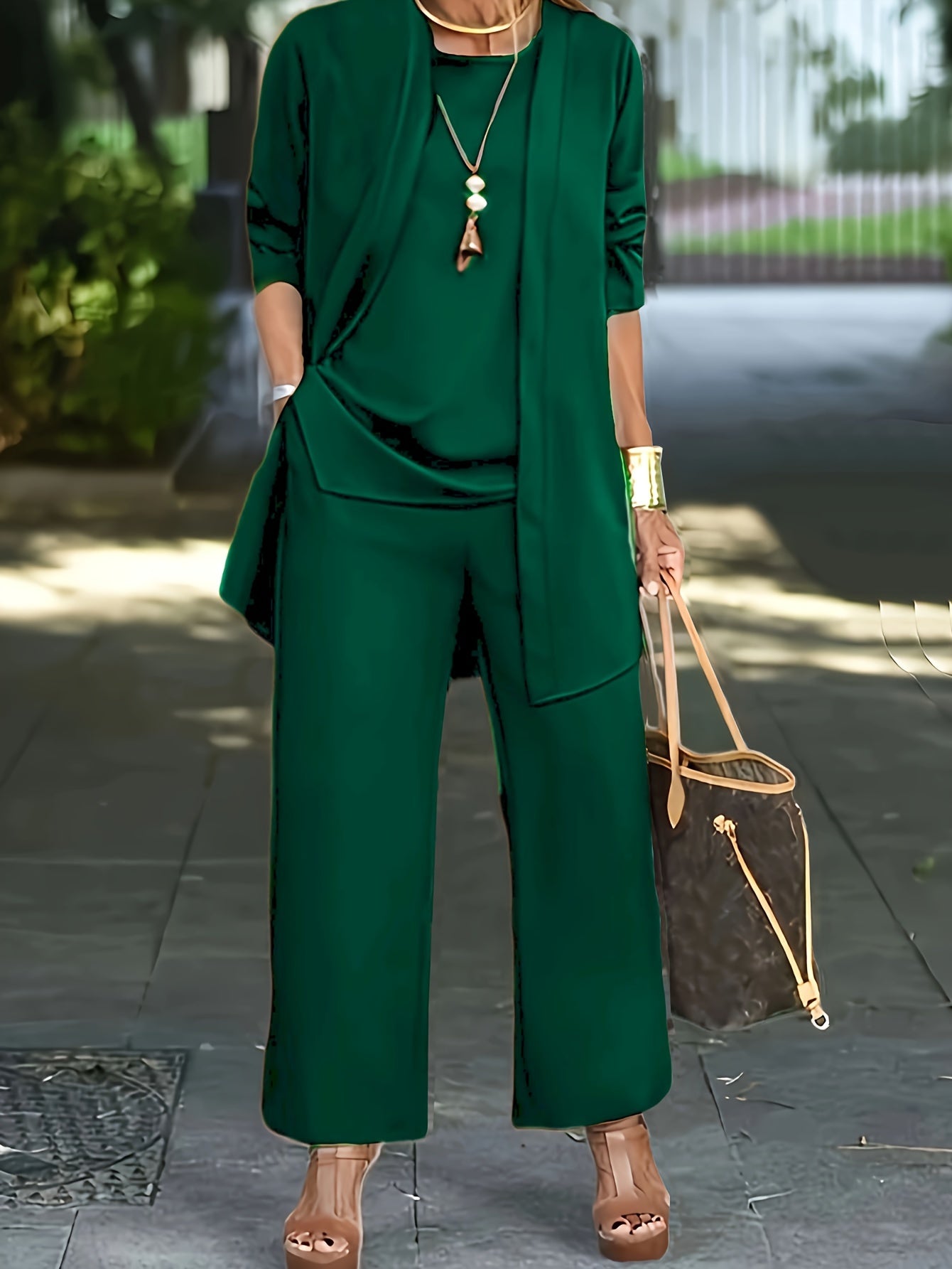 Layla™ | Elegante Set Chic da Tre Pezzi
