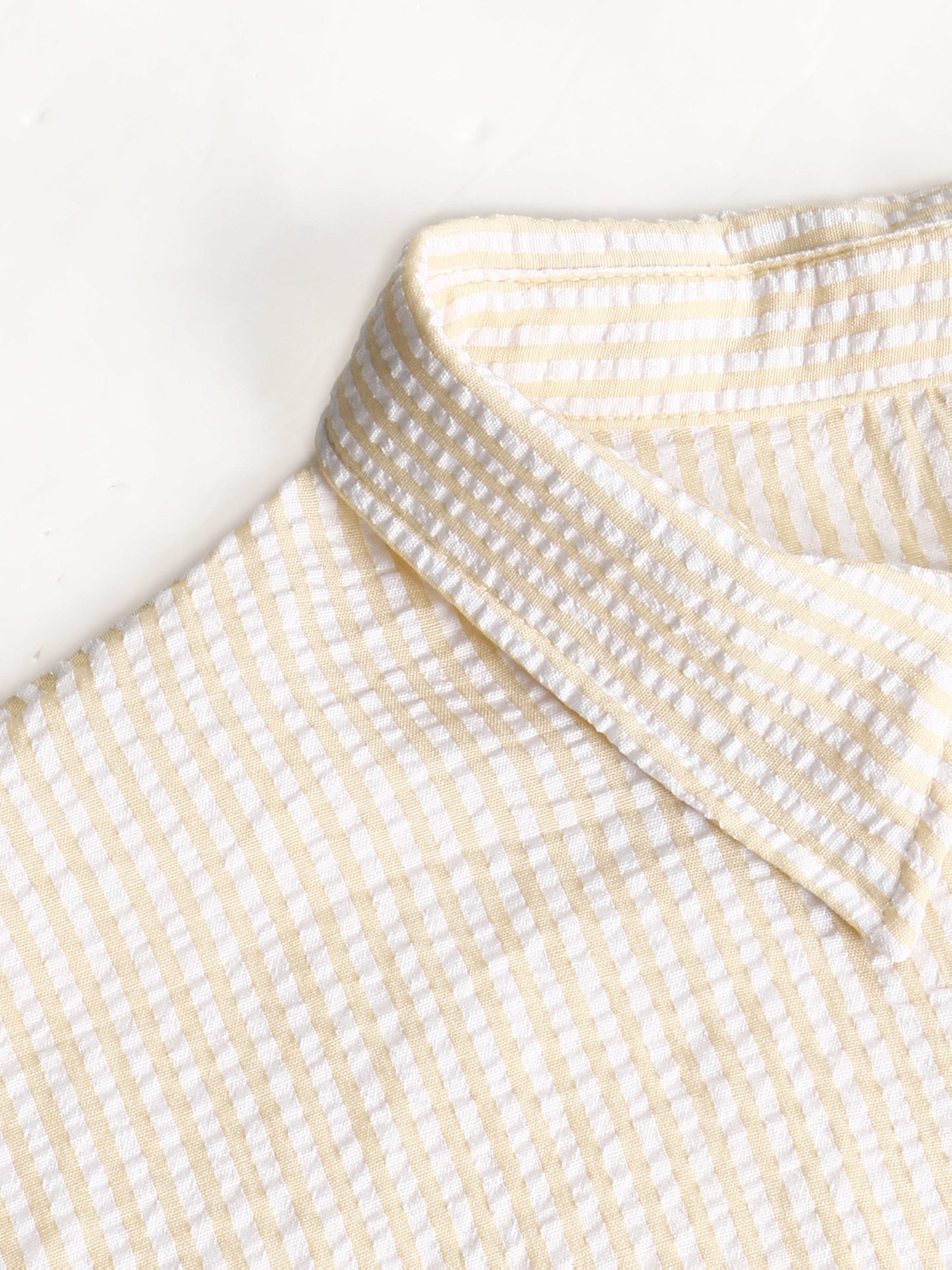Wes | Camicia da Uomo a Righe a Maniche Lunghe