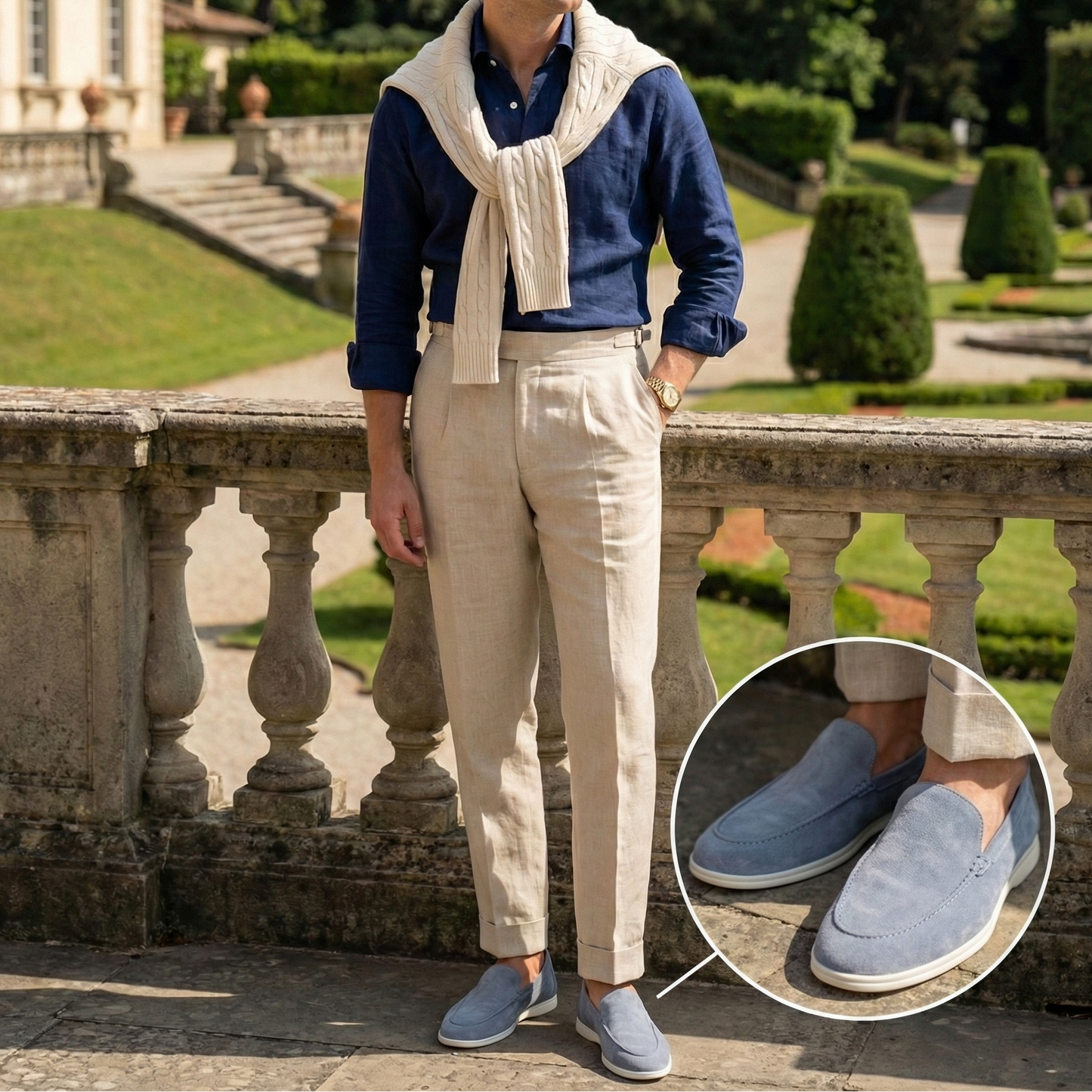 Lorenzo | Mocassini Premium in Camoscio
