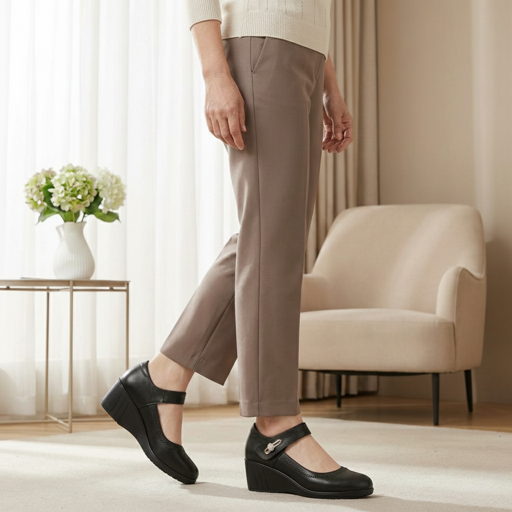 Lidia – Eleganti scarpe comode con tacco medio