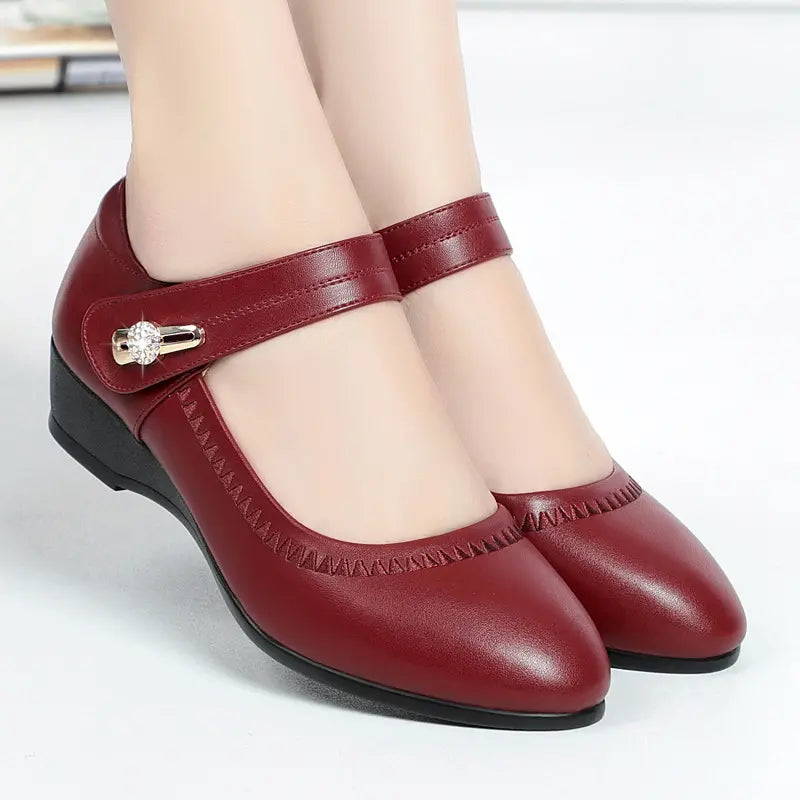 Lidia – Eleganti scarpe comode con tacco medio