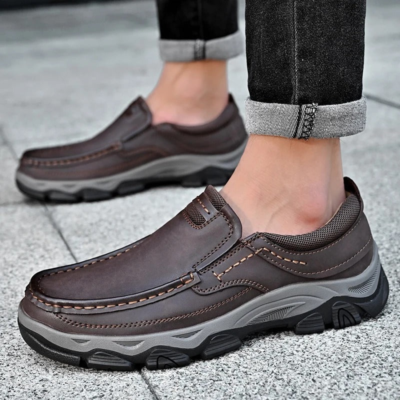 Jacob™ Mocassini Comodi In Pelle