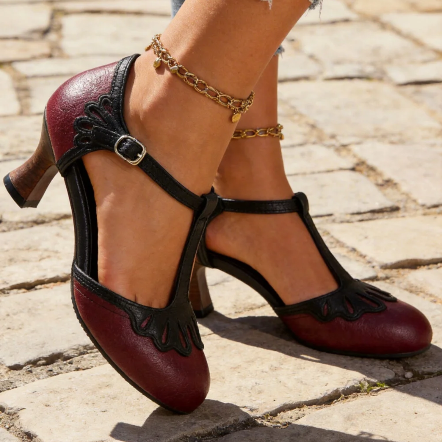 Sandali Vintage Stile Classico