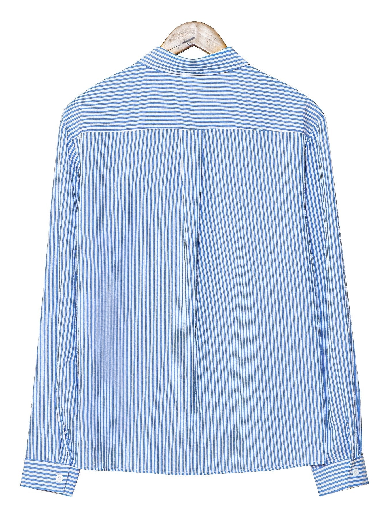 Wes | Camicia da Uomo a Righe a Maniche Lunghe
