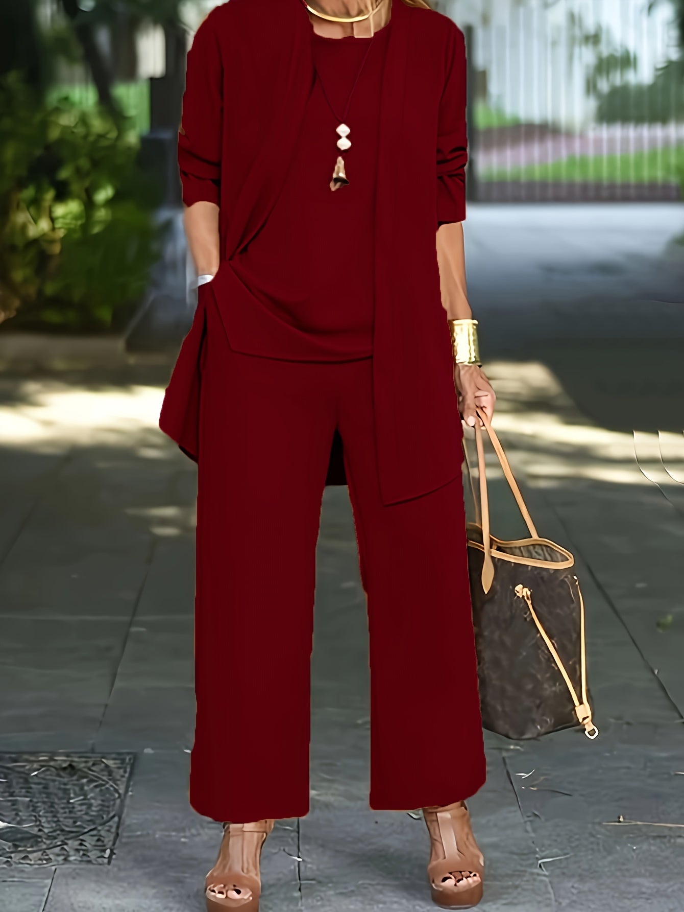 Layla™ | Elegante Set Chic da Tre Pezzi