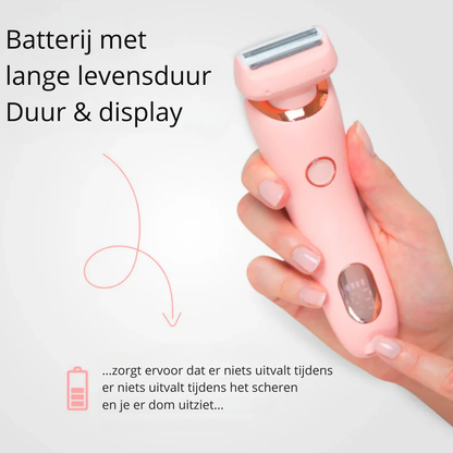 Perla Lux™ | Rasoio Elettrico Donna 2-in-1 Senza Dolore