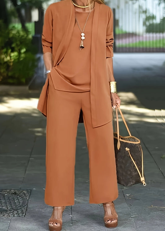 Layla™ | Elegante Set Chic da Tre Pezzi