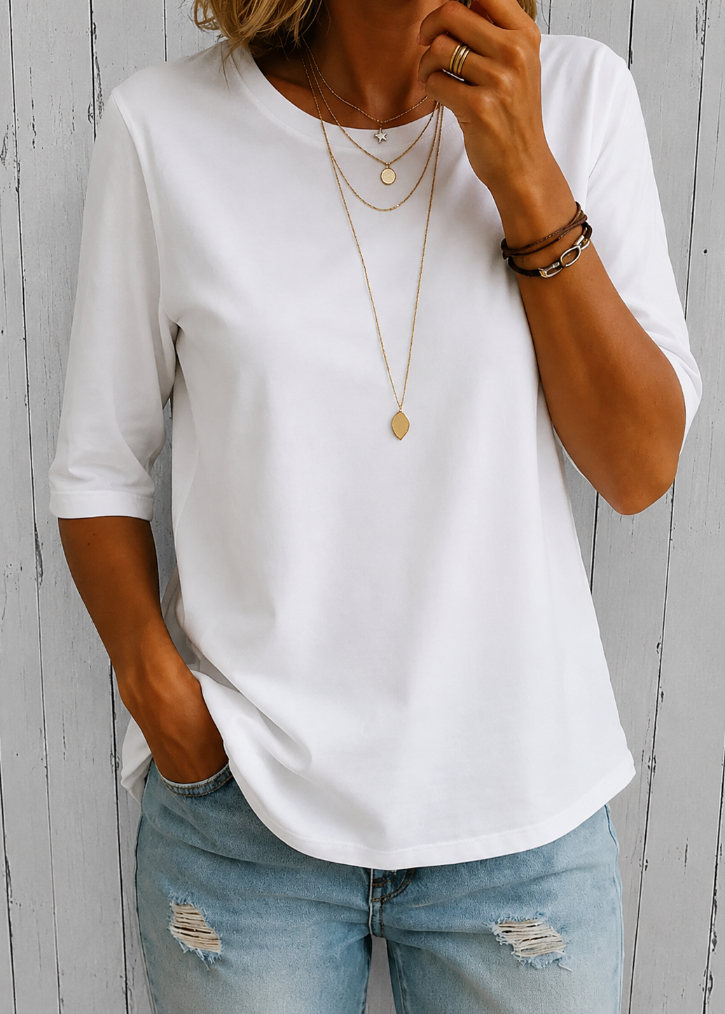 Calvera | T-shirt a copertura confortevole (Rifornita)
