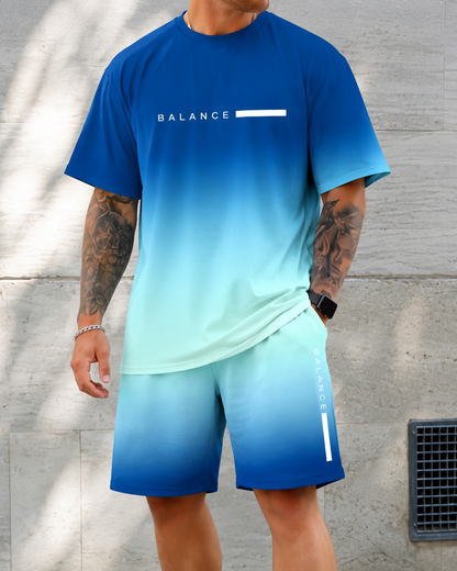 Completo Estivo con Effetto Ombré