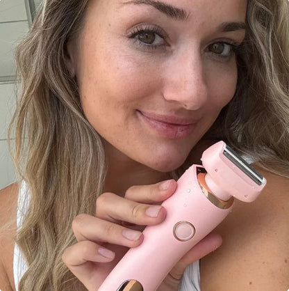 Perla Lux™ | Rasoio Elettrico Donna 2-in-1 Senza Dolore