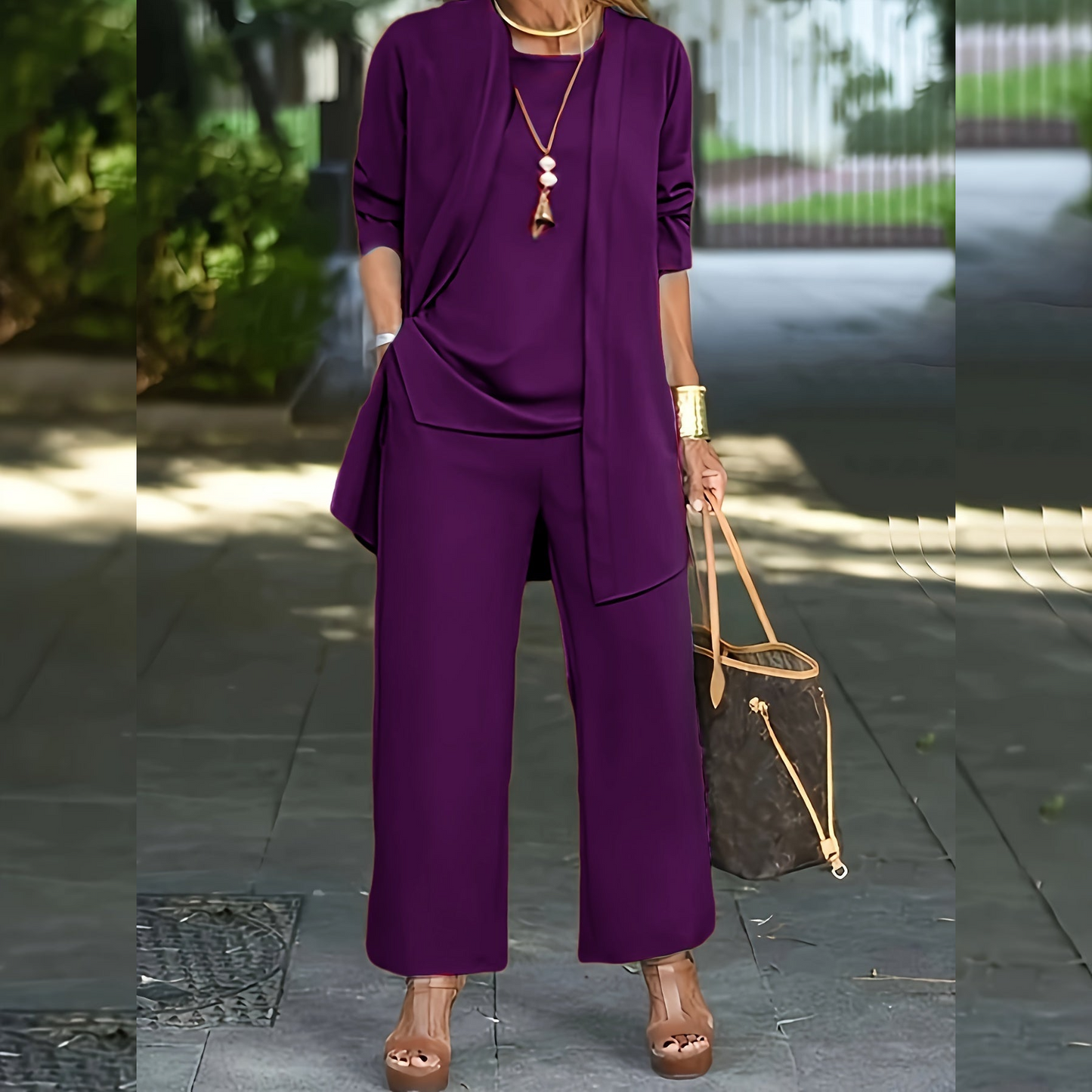 Layla™ | Elegante Set Chic da Tre Pezzi