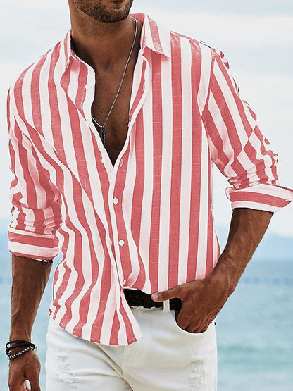 Michael | Camicia a Righe Riviera