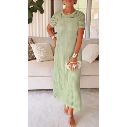 Bethany™ Abito Lungo Maxi con Ritagli + Sottoveste Gratuita