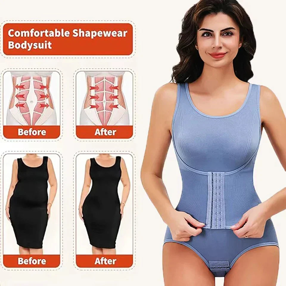 Fiamma™ | Body Modellante con Fascia e Zip
