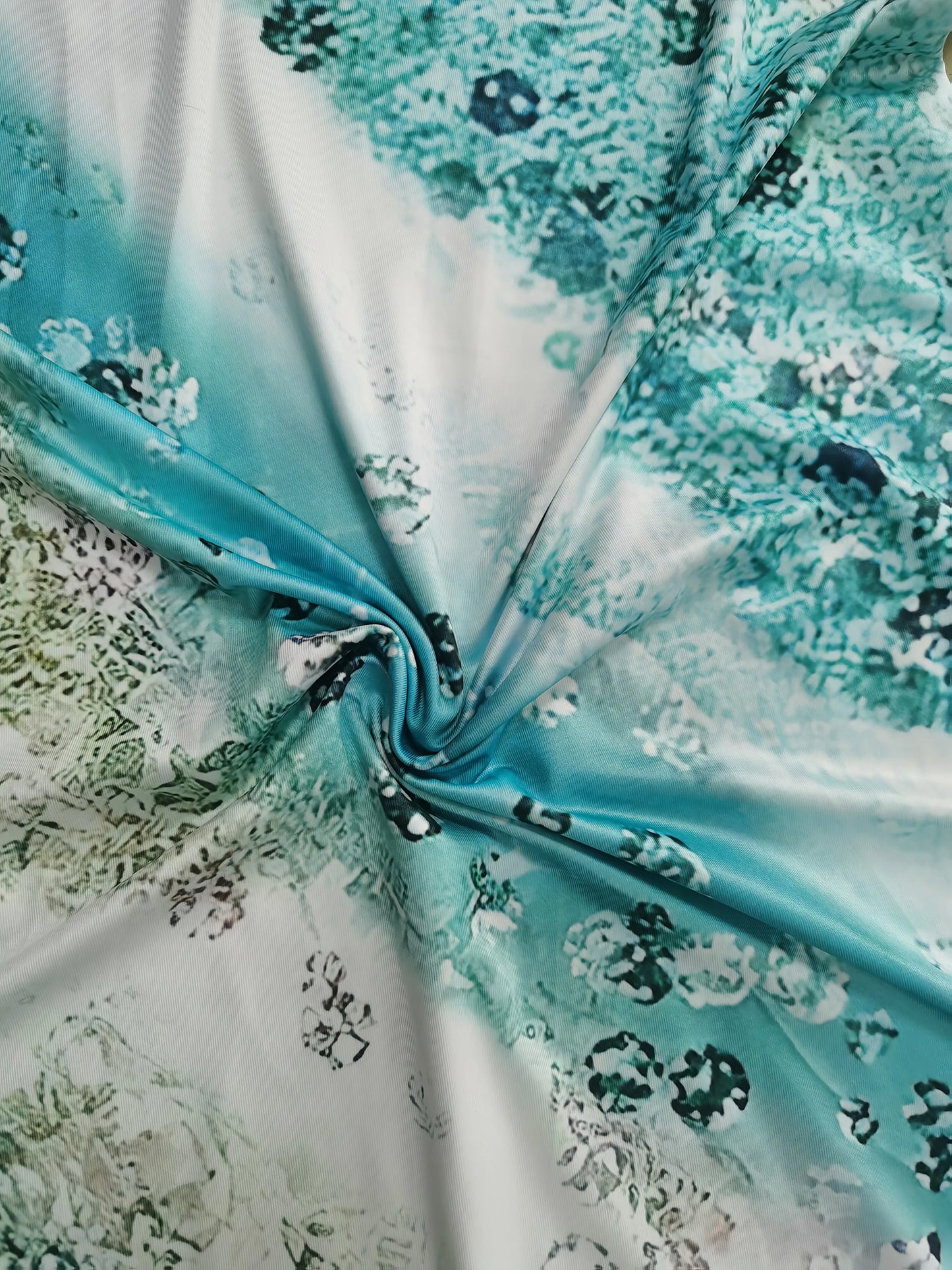 Ilaria™ | Abito Smanicato a Trapezio Stampa Floreale