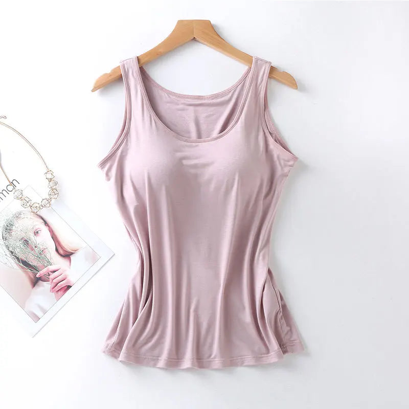 Gemma™ | Canottiera con Reggiseno Integrato