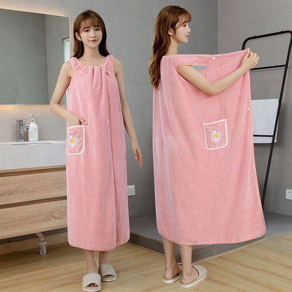 Nuvola™ | Telo Bagno Indossabile con Bottoni
