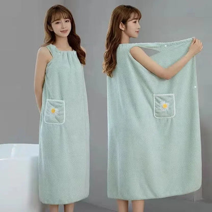 Nuvola™ | Telo Bagno Indossabile con Bottoni