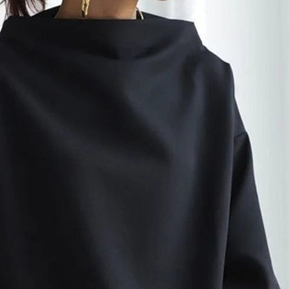 Elly | Top Casual a Collo Alto