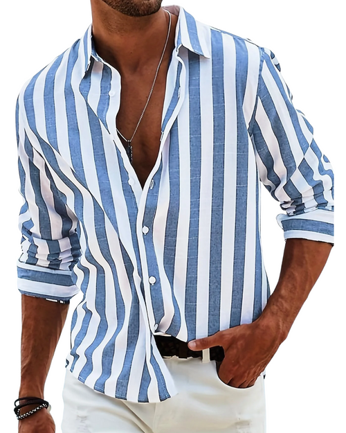 Michael | Camicia a Righe Riviera