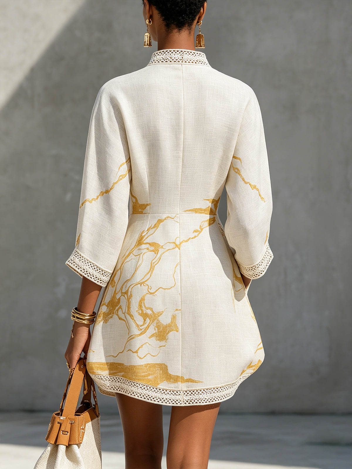 Clotilde™ Miniabito in pizzo all'uncinetto