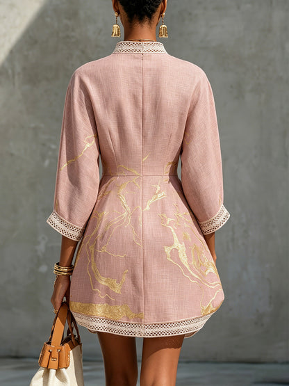 Clotilde™ Miniabito in pizzo all'uncinetto
