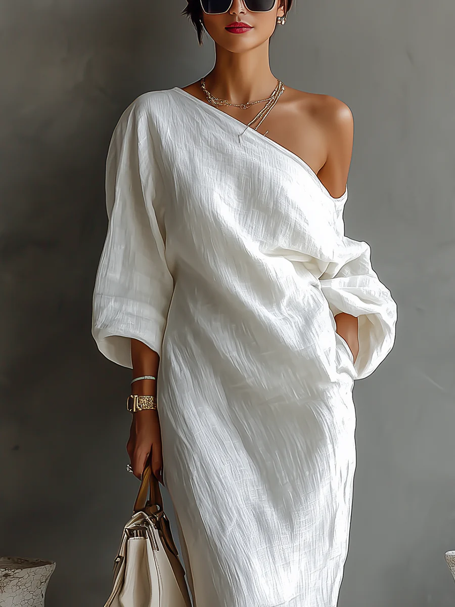 Nelle™ Elegante Abito Lungo