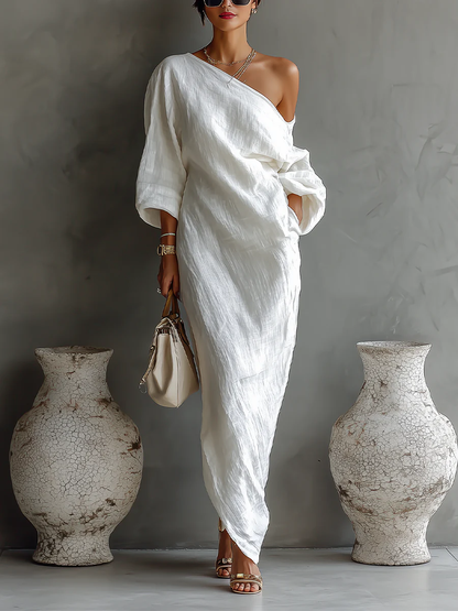 Nelle™ Elegante Abito Lungo