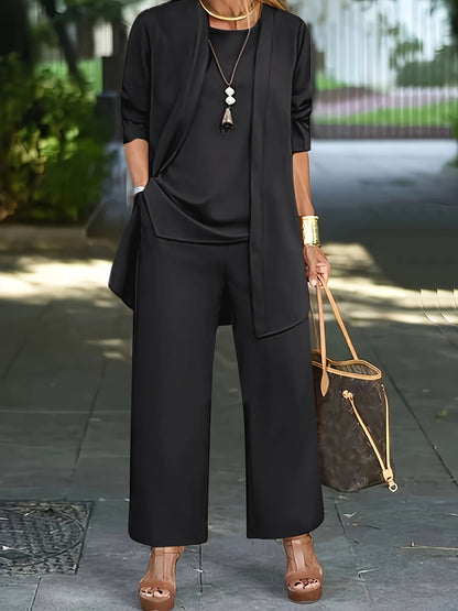 Layla™ | Elegante Set Chic da Tre Pezzi