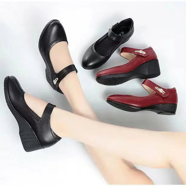 Lidia – Eleganti scarpe comode con tacco medio