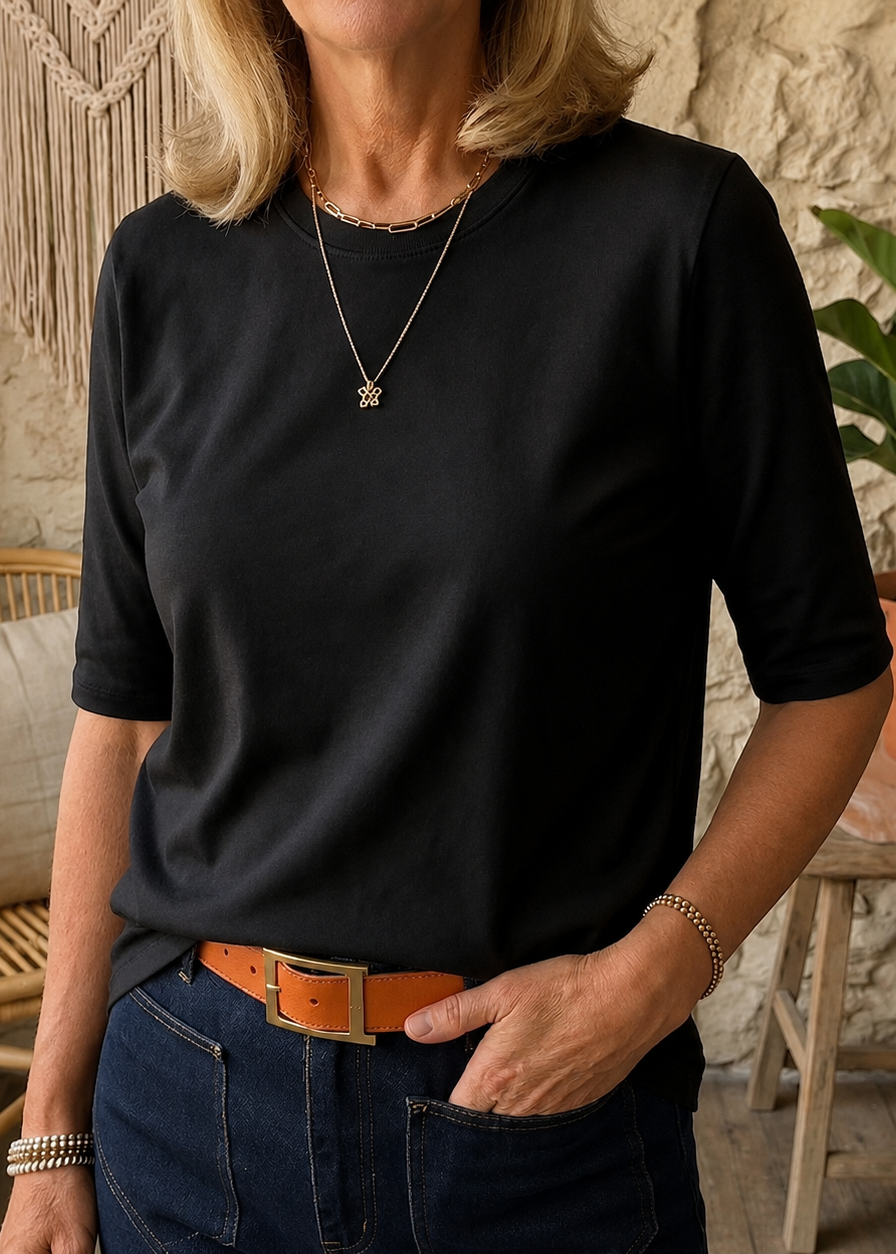 Calvera | T-shirt a copertura confortevole (Rifornita)