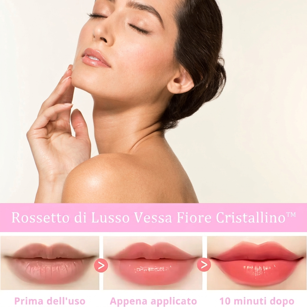 Rossetto di Lusso Vessa Fiore Cristallino™