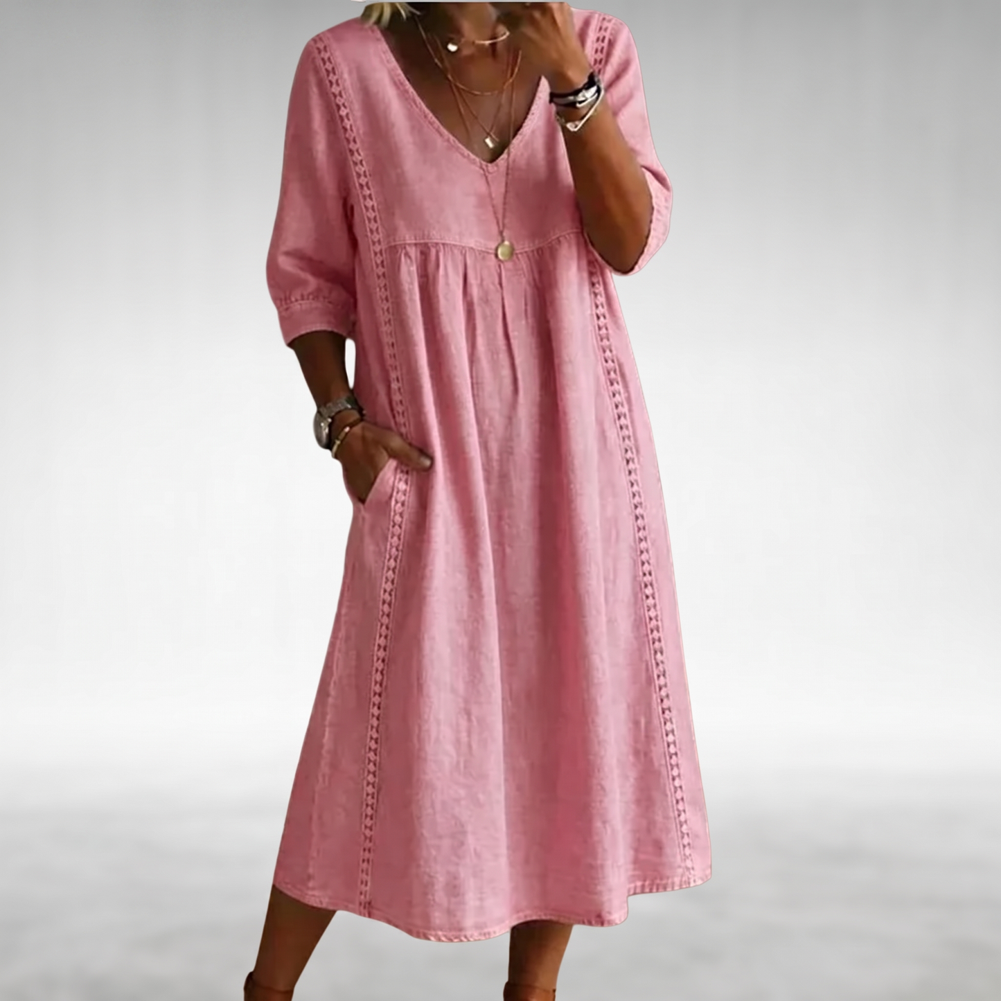 Valeria™ Abito Midi Comfort