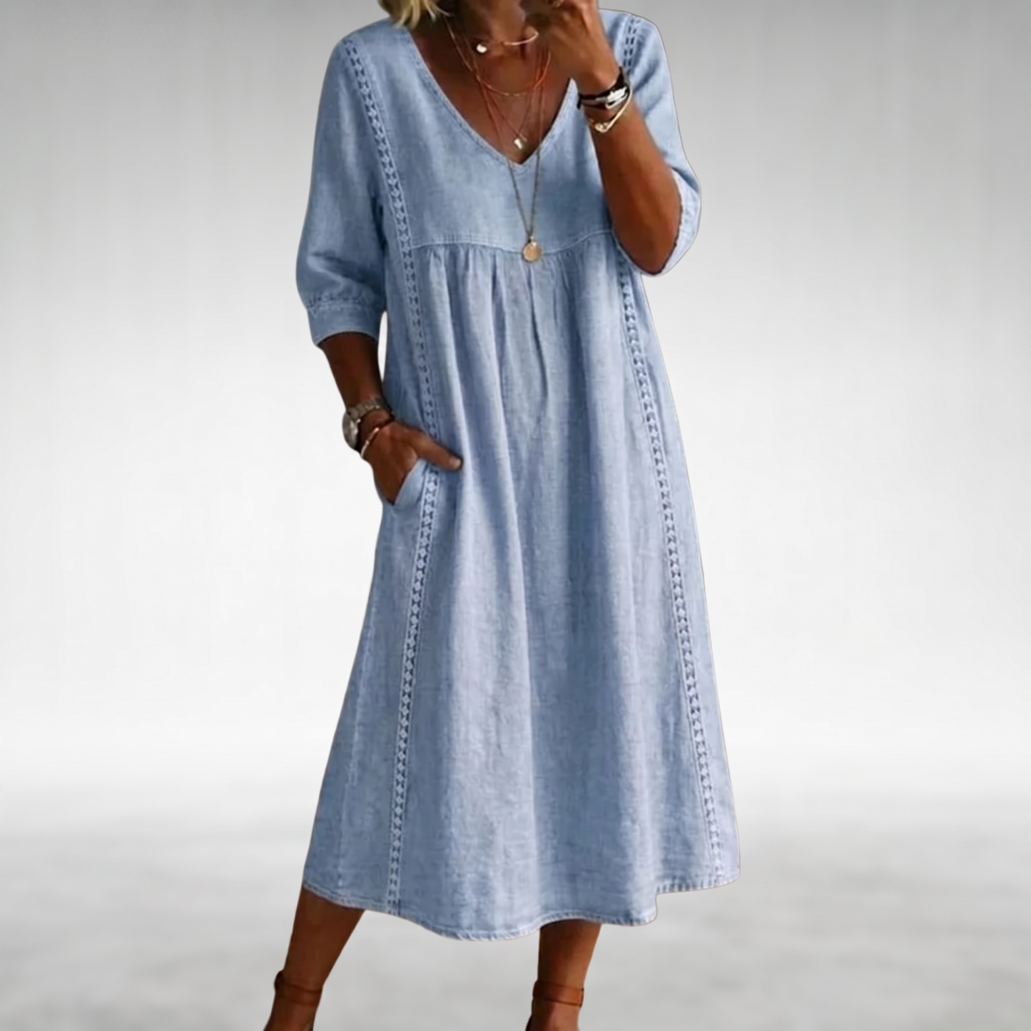 Valeria™ Abito Midi Comfort