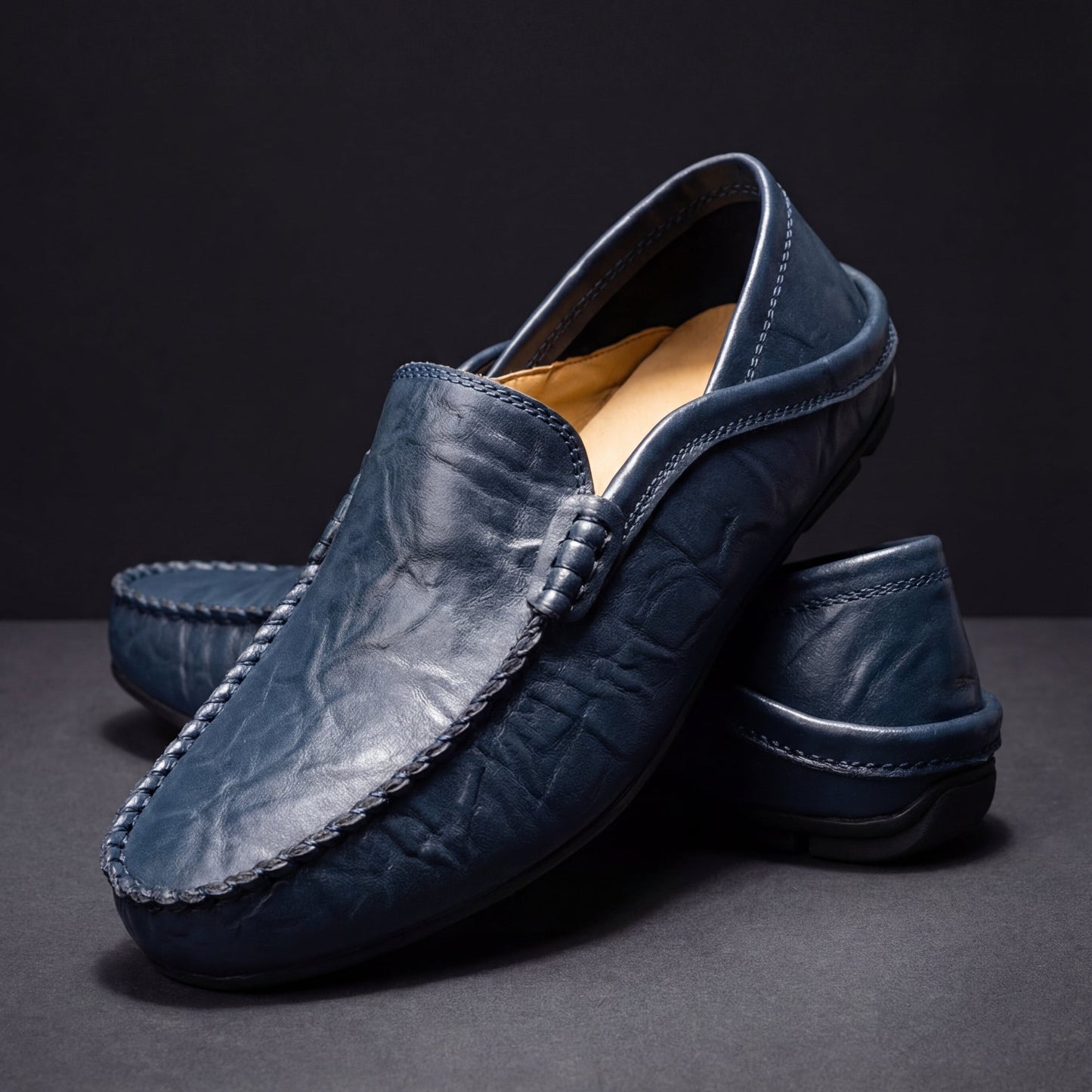 James | Mocassini in pelle da uomo