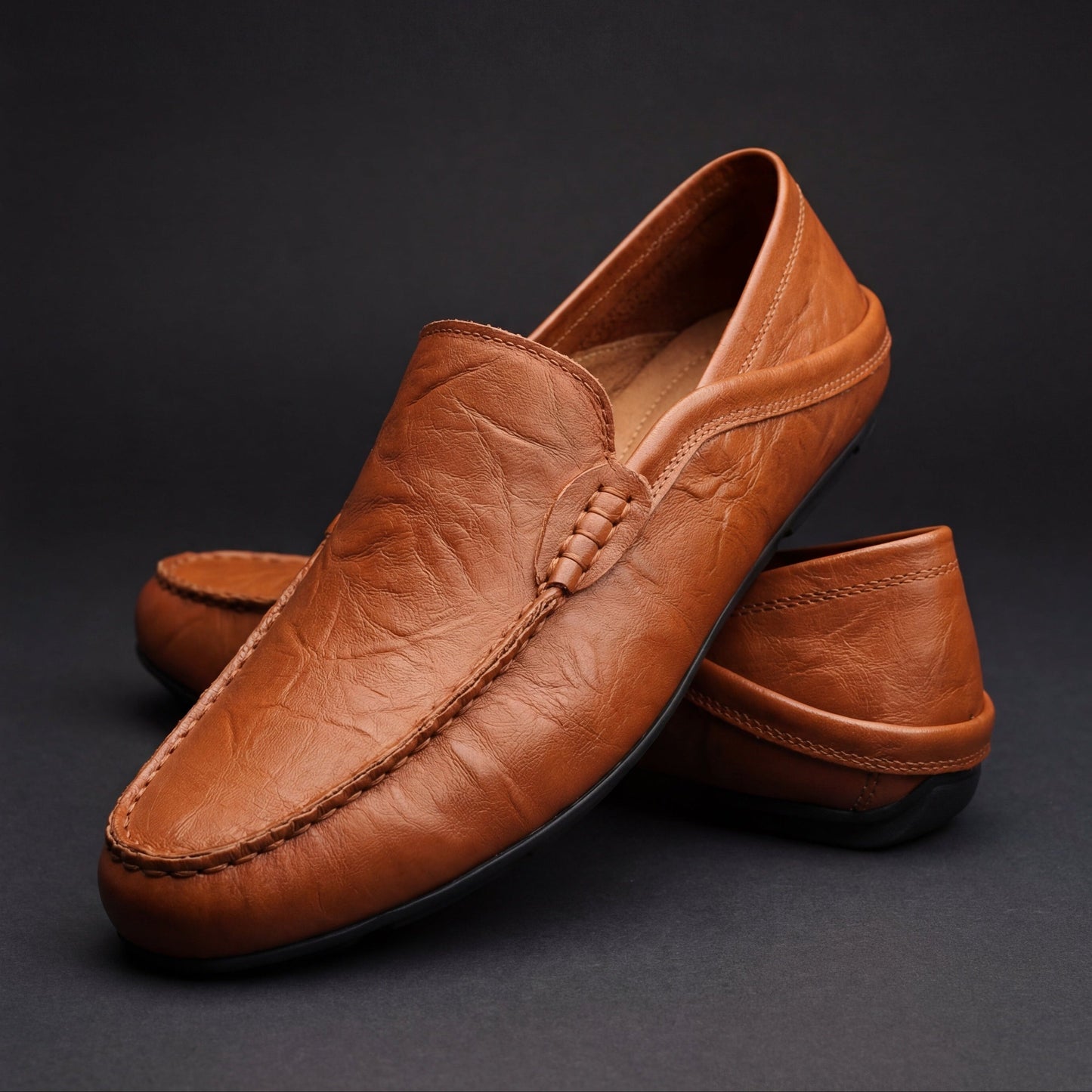 James | Mocassini in pelle da uomo