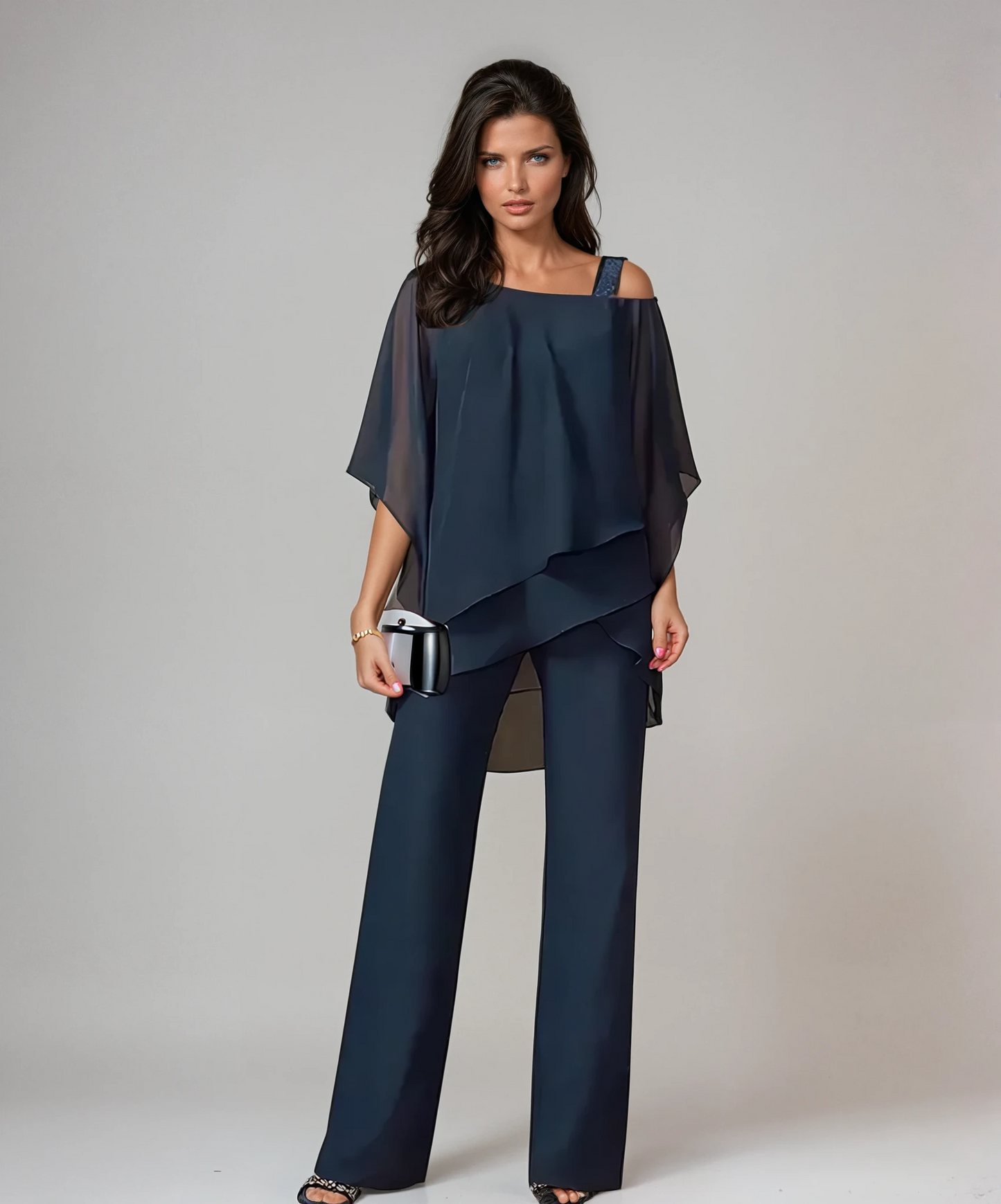 Mariella™ Set Due Pezzi con Design a Strati