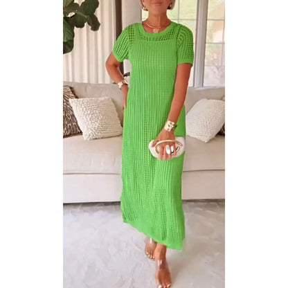 Bethany™ Abito Lungo Maxi con Ritagli + Sottoveste Gratuita