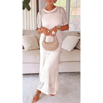 Bethany™ Abito Lungo Maxi con Ritagli + Sottoveste Gratuita